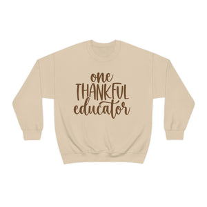One Thankful Educator Sweatshirt